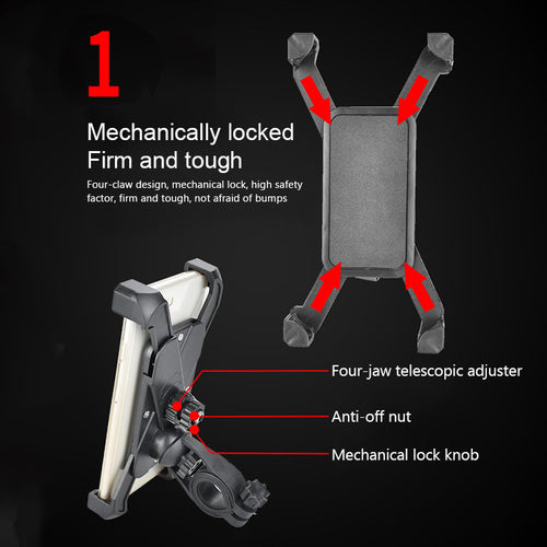 Support téléphone universel pour trottinette et vélo électrique