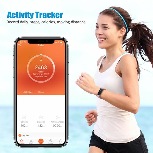 Montre connectée fitness – Bracelet activité SmartFit slim