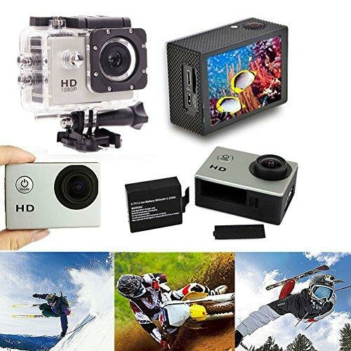 Caméra 4K WiFi étanche avec télécommande RF – Kit complet accessoires