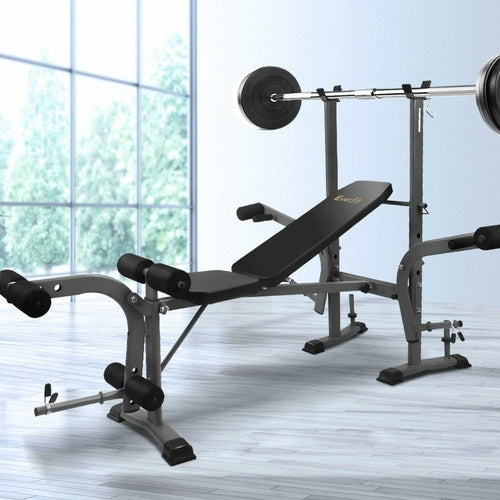 Banc de musculation multifonction Everfit 8 en 1 – Station home gym